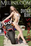 Monica S in Ducati Ride I gallery from MELINA