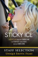 Zazie S in Sticky Ice video from METARTINTIMATE by Sandra Shine