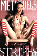 Layla in Stripes gallery from METMODELS by Skokov