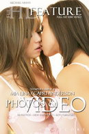 Capri Anderson & Mia Lina in Capri & Mia Pretty Pink gallery from MICHAELNINN by Michael Ninn