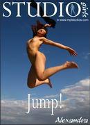 Alexandra in Jump! gallery from MPLSTUDIOS by Alexander Fedorov