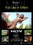 Bianca in Purr Like A Kitten video from MPLSTUDIOS by Alexander Petek