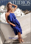 Cara Mell in Postcard From Santorini gallery from MPLSTUDIOS by Thierry