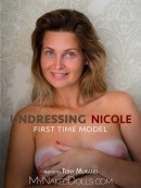 Undressing Nicole gallery from MY NAKED DOLLS by Tony Murano