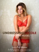 Undressing Nicole gallery from MY NAKED DOLLS by Tony Murano