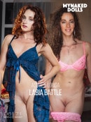 Louisa A & Assol in Labia Battle gallery from MY NAKED DOLLS by Tony Murano