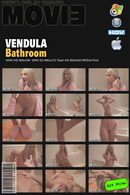 Vendula Bednarova in Bathroom video from MYGLAMOURSITE by Tom Veller