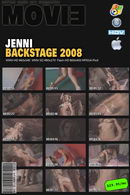 Jenni in Backstage video from MYGLAMOURSITE by Tom Veller