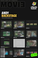Andy in Backstage video from MYGLAMOURSITE by Tom Veller