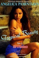 Angelica Pamintuan in Tropical Beauty Set 2 gallery from MYSTIQUE-MAG by Mark Daughn