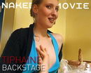 Tiphaine in Backstage video from NAKEDBY VIDEO