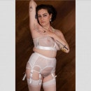 Dahlia Snow in Sheer White Lingerie gallery from NAUGHTYNATURAL