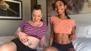 Kitty Porzi & Nikki Sequoia in Belly Button Perv JOI W Nikki And Kitty video from NIKKISFETISHES