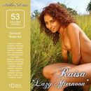 Raisa in Lazy Afternoon gallery from NUBILE-ART