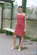 Carolina in Busstop gallery from NUBILES