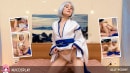 Kimono Babe Ally Horny Masturbates Like A Japanese Housewife