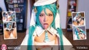 Horny Cosplay Hottie Tyler Ayala Gets A Messy Facial