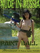 Marianna in Paint Ball gallery from NUDE-IN-RUSSIA