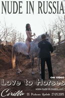 Cirilla in Love to Horses gallery from NUDE-IN-RUSSIA