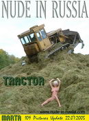 Marta in Tractor gallery from NUDE-IN-RUSSIA
