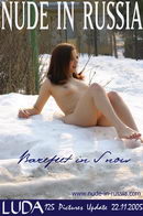 Barefeet in Snow