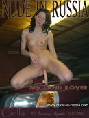 Cirilla in My Land-Rover gallery from NUDE-IN-RUSSIA