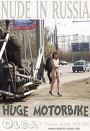 Olga in Huge MotorBike gallery from NUDE-IN-RUSSIA