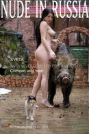 Sveta in Crimean Wild Boar gallery from NUDE-IN-RUSSIA