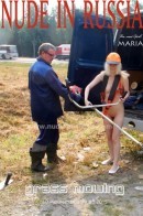 Maria in Grass Mowing gallery from NUDE-IN-RUSSIA