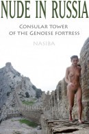Nasiba Z in Consular Tower of the Genoese Fortress Nasiba gallery from NUDE-IN-RUSSIA