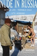 Karina A in Severe Life - Terrible Cold gallery from NUDE-IN-RUSSIA