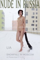 Lia A in Snowfall in Moscow gallery from NUDE-IN-RUSSIA