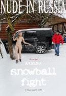 Angelika in Snowball Fight gallery from NUDE-IN-RUSSIA