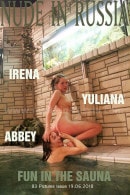 Irena & Yuliana & Abbey in Fun in the sauna gallery from NUDE-IN-RUSSIA