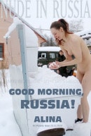 Alina in Good Morning, Russia! gallery from NUDE-IN-RUSSIA