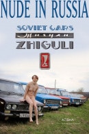 Atisha in Soviet Cars - Zhiguli gallery from NUDE-IN-RUSSIA