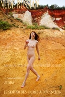 Atisha in Le Sentier Des Ocres A Roussillon gallery from NUDE-IN-RUSSIA