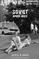 Sofa & Mari in Soviet Ambulance gallery from NUDE-IN-RUSSIA