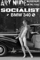 Lia in Socialist - BMW 340 gallery from NUDE-IN-RUSSIA