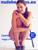 Lauren in 340 - Happy Girl gallery from NUDEBEAUTIES by Marcus Ernst