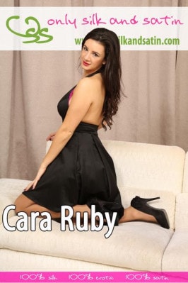 Cara Ruby  from ONLYSILKANDSATIN COVERS