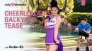 Archer Ali in Cheerleader's Backyard Tease video from ONLYTEENBLOWJOBS
