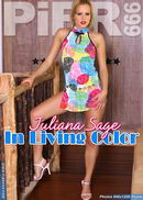 Juliana Sage in In Living Color gallery from PIER999