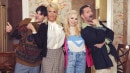 Roxy Risingstar & Tiffany Rousso in 80s Flashback Generation X Tries Family Sex video from PIROUVR