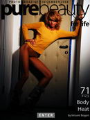 Jitka Branich in Body Heat gallery from PUREBEAUTY by Vincent Bogart