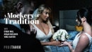 Cyber Doll & Megan Mistakes in A Mockery Of Tradition video from PURETABOO