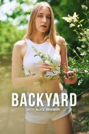 Alice Denision in Backyard gallery from RAWEROTIC