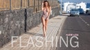 Katie Lou in Flashing gallery from REALBIKINIGIRLS