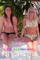 Beth M & Ella M & Jane A & Miah C in Hot Hot Hot Tub gallery from REALBIKINIGIRLS