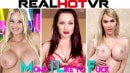 Jessica Ryan & Katie Monroe & Rachael Cavalli in My Hot Big Tits Stepmom Caught My Morning Erection video from REALHOTVR